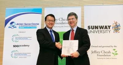 UNSDSN Announces Launch of Jeffrey D. Sachs Center on Sustainable Development