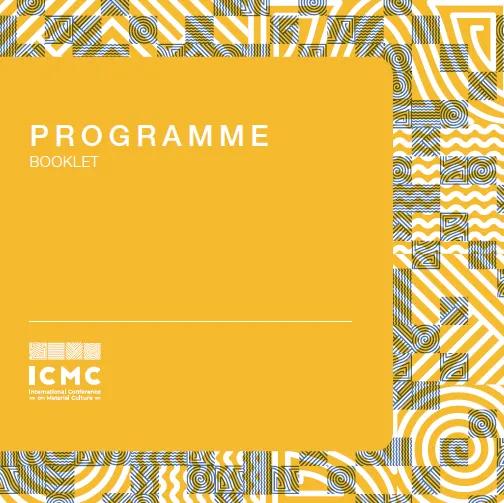 icmc programme booklet