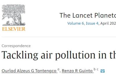 Tackling air pollution in the Philippines
