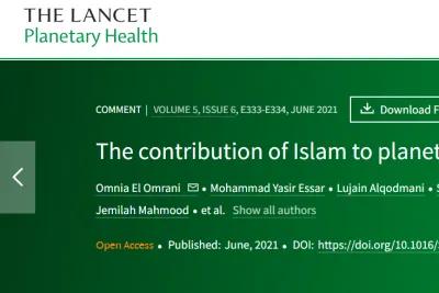 The contribution of Islam to planetary health 