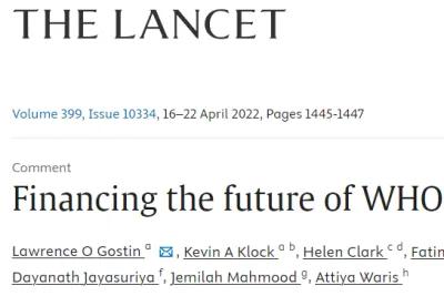 Financing the future of WHO