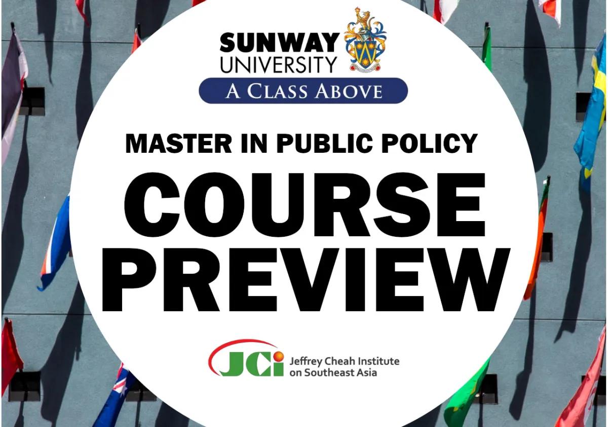 Master in Public Policy Zoom Preview Session (March)