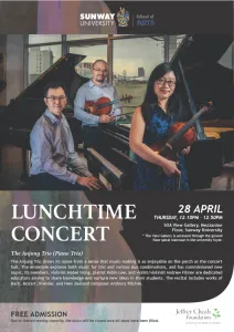 Lunchtime Concert: The Anjung Trio