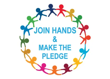 Join hands and make the pledge at Sunway University, 7 Oct 2018