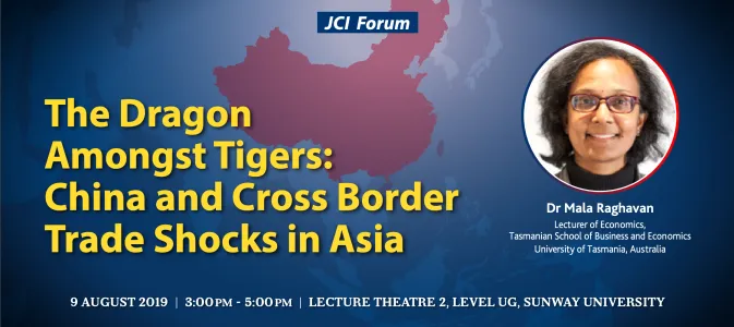 The Dragon Amongst Tigers: China and Cross-Border Trade Shocks in Asia
