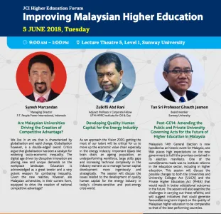 Improving Malaysian Higher Education