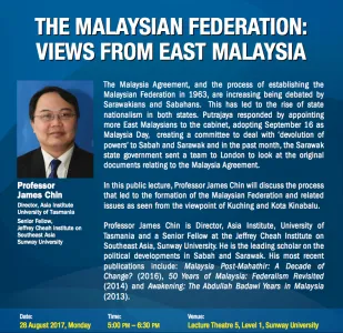 The Malaysian Federation: Views From East Malaysia