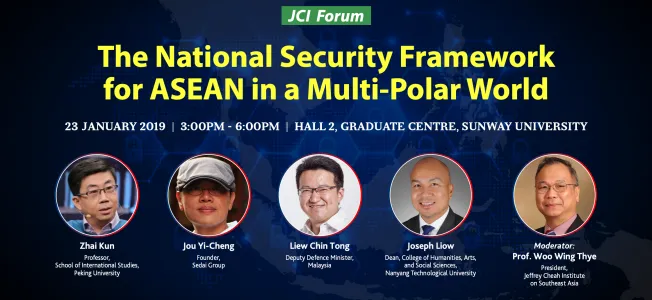 The National Security Framework for ASEAN in a Multi-Polar World