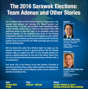The 2016 Sarawak Elections: Team Adenan and Other Stories