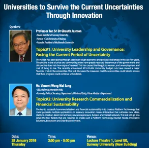 Universities to Survive the Current Uncertainties Through Innovation