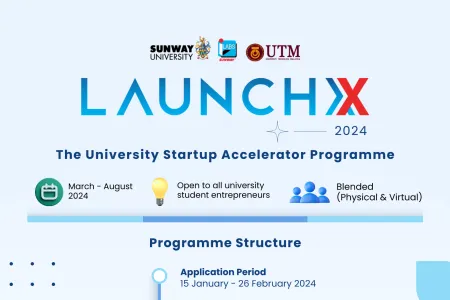 LaunchX – The University Startup Accelerator Programme