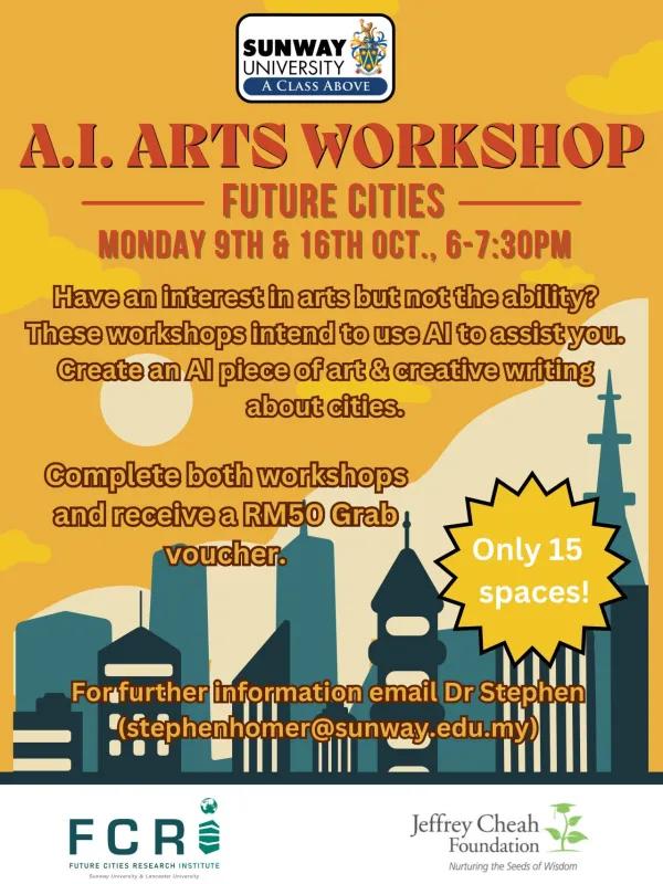 A.I. Arts Workshop for Future Cities