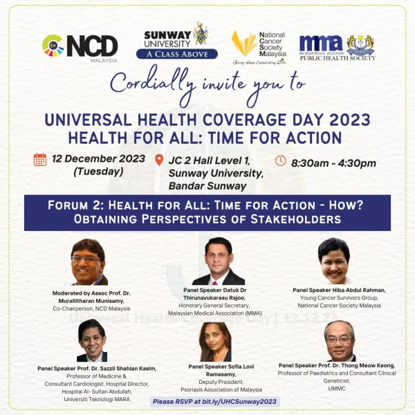 Universal Health Coverage (UHC) Day Malaysia 2023