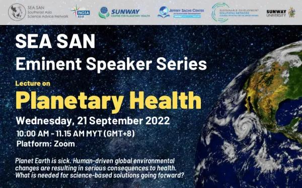 Virtual Lecture on Planetary Health