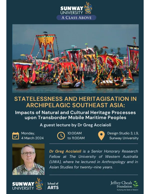 Statelessness and Heritagisation in Archipelagic Southeast Asia: Impacts of Natural and Cultural Heritage Processes upon Transborder Mobile Maritime Peoples