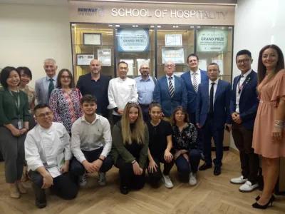 The School of Hospitality Hosts Delegates from Italian Hospitality and Culinary Institutes