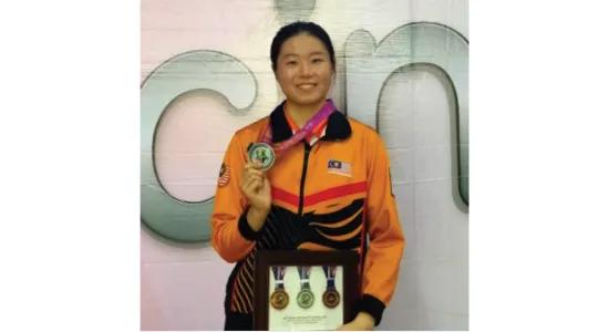 Congratulations Jing Xuan Yap, Silver Medalist in the 20th ASEAN University