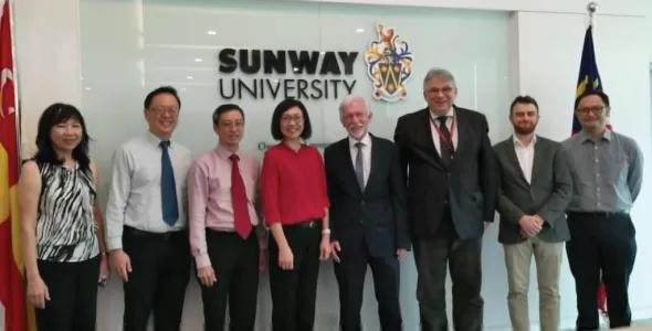Delegates from Singapore Polytechnic Visits Sunway University