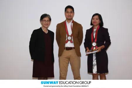 DBS staff gave plenary talk and awarded honorary membership in Philippines