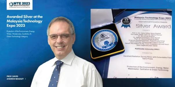 Prof. David Andrew Bradley Awarded with Silver in the International Innovation Award