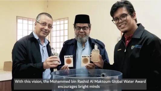 Prof Kheireddine in Collaboration with University of Malaya Wins the Mohammed bin Rashid Al Maktoum Global Water Award 3rd Cycle
