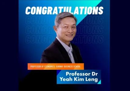 Prof. Dr. Yeah Kim Leng Appointed as One of Five Advisors to Ministry of Finance