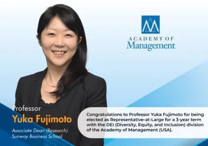 Professor Yuka Fujimoto Elected DEI Representative-at-Large