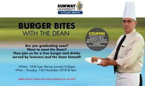 Burger Bites with The Dean