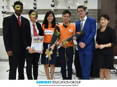 Students from the School of Hospitality Deliver the Royal Masquerade Dinner Event for ‘World Vision’