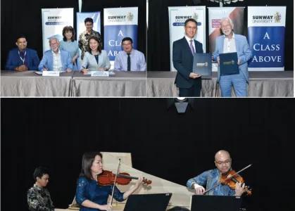 Sunway University Partners with the Eurasia Association and Trinity College London for Music Initiatives