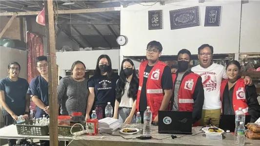 The Malaysian Red Crescent Society and SMLS Degree Students Join Volunteer Programme to Support the Refugee Community