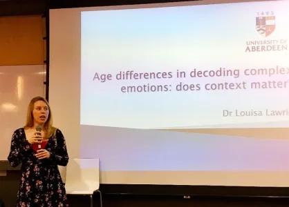 Age Differences in Emotion Recognition Study by Visiting Research Fellow, Dr Louisa Lawrie, from the University of Aberdeen, UK