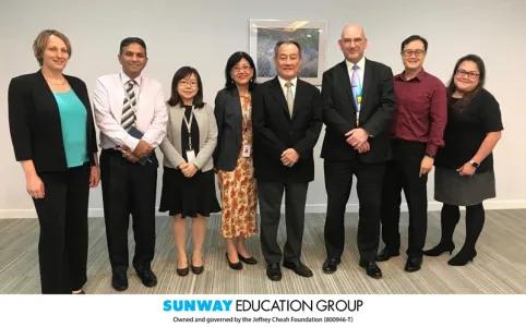 University of East Anglia encouraged by active collaborations with the Department of Psychology at Sunway University