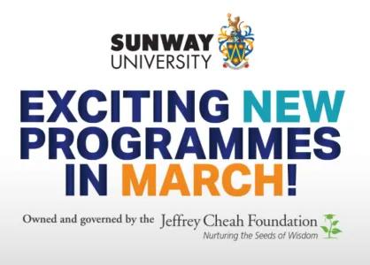 Exciting New Programmes in March 2018