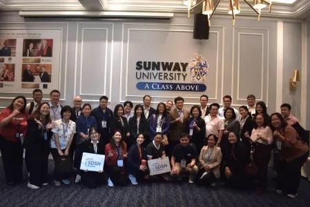 Enriching Knowledge Exchange Session between SDSN Thailand and SDSN Malaysia at Sunway University