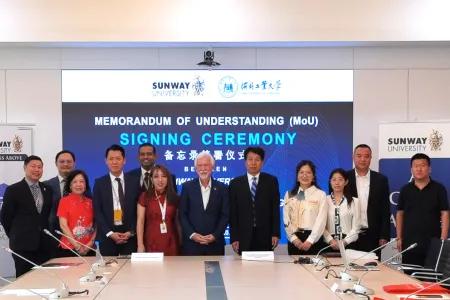 Sunway University Signs MoU with Hebei University of Technology  (HEBUT - International Campus in Langfang)