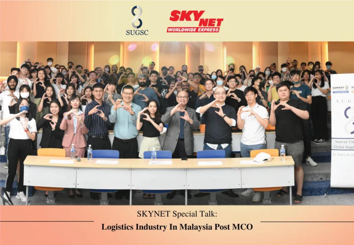 SUGSC Holds Corporate Talk on "Logistics Industry in Malaysia Post MCO" with Skynet Worldwide Express