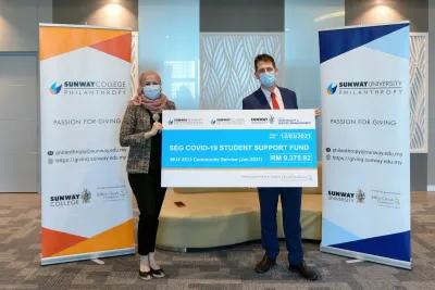 SHSM Students Raised RM9,375.92 for SEG COVID-19 Student Support Fund